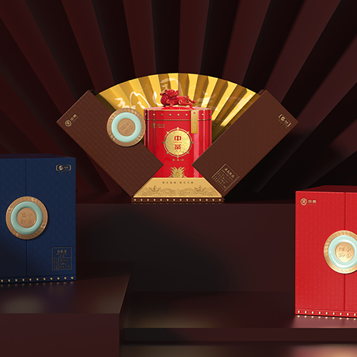 西林設(shè)計X中茶：國茶國瓷，共譜中茶國韻【中茶包裝設(shè)計】