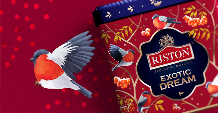 遇見更美的RISTON時尚紅茶葉包裝設(shè)計