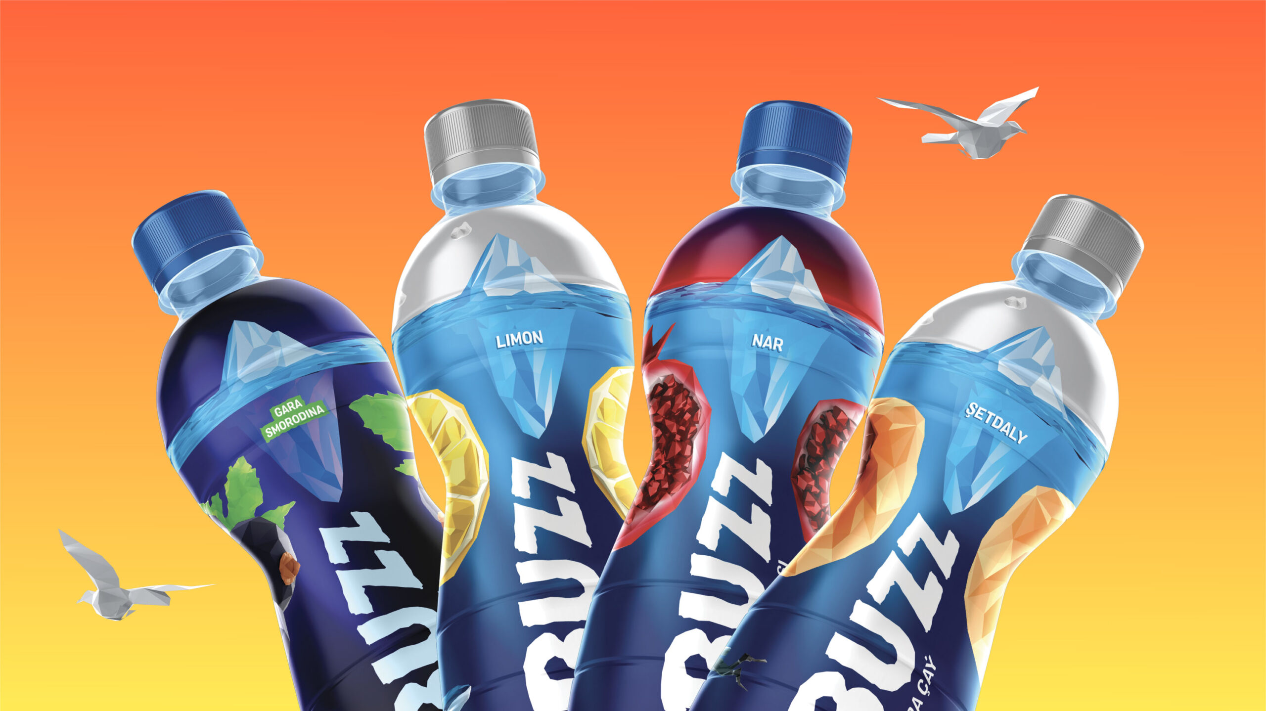 國際包裝設計分享|BUZZ飲料包裝設計