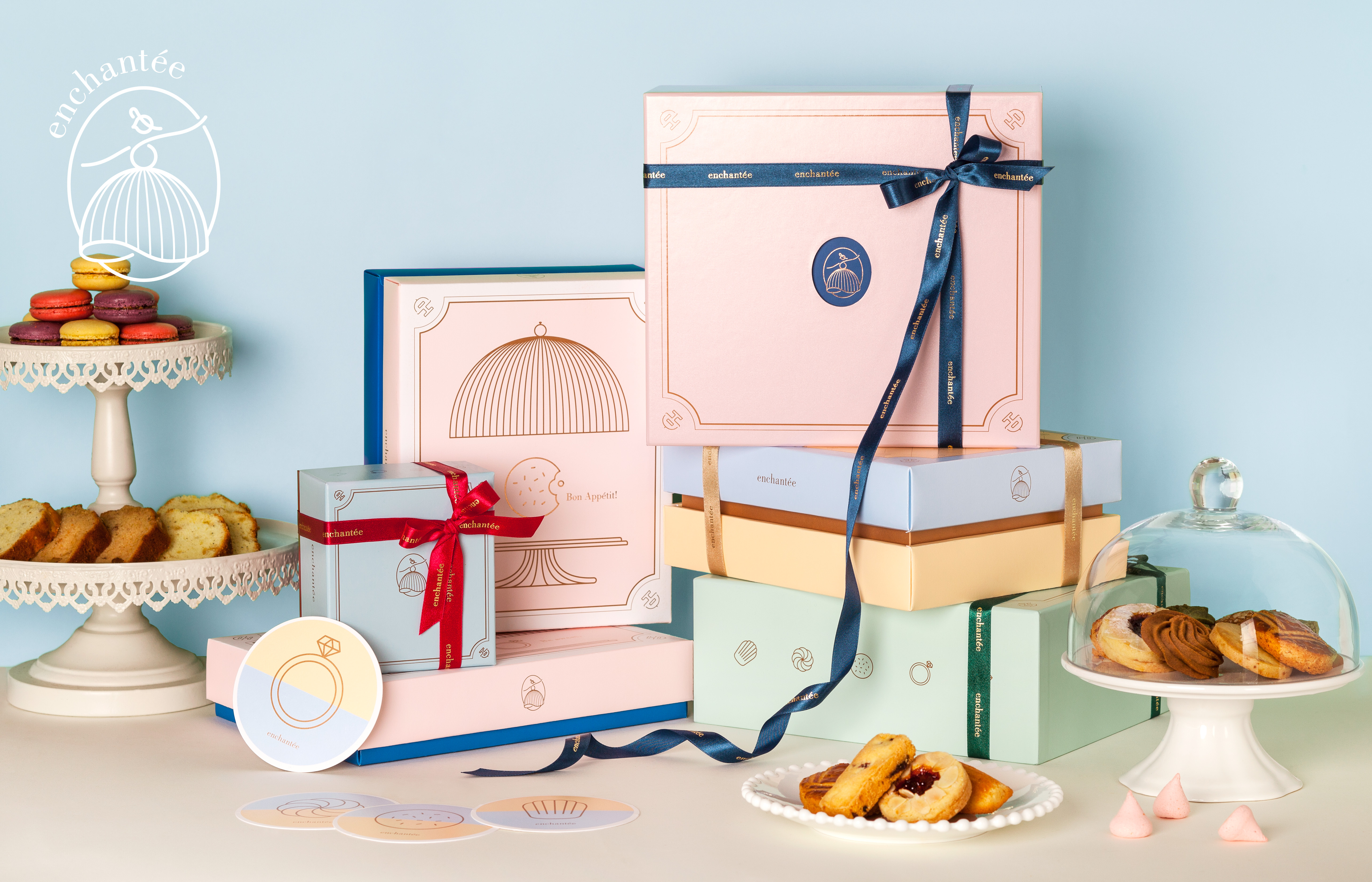 Enchantee糕點品牌與包裝設計| Triangler Co., Ltd.