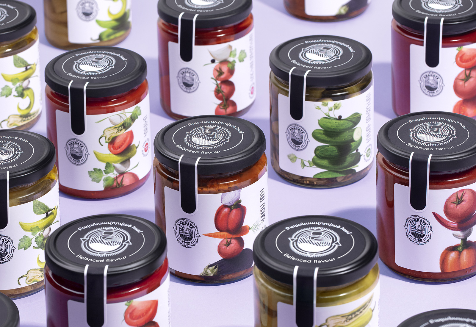  Aragats Food 食品包裝設(shè)計