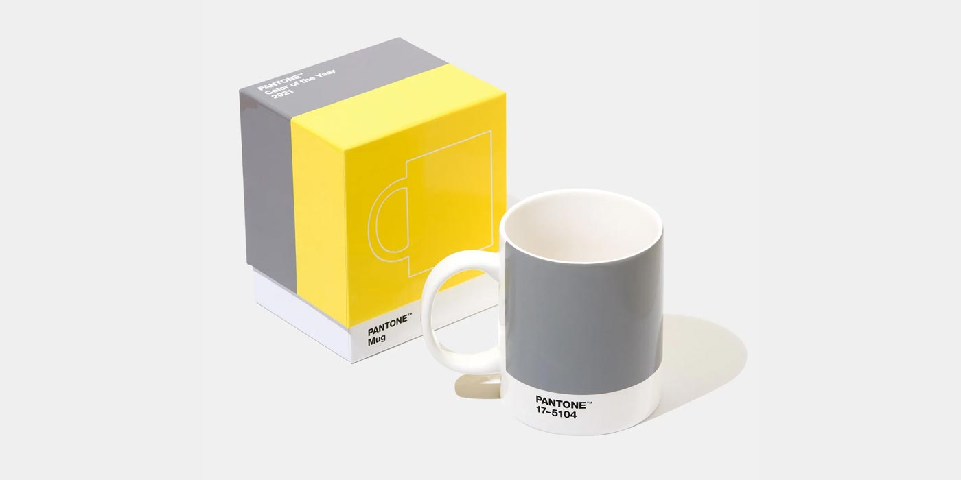 2021年潘通代表色（極致灰、亮麗黃）輝煌