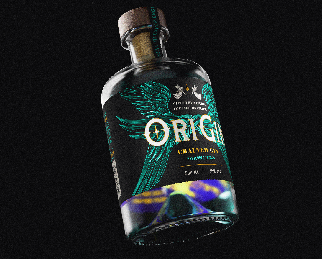 精制杜松子酒包裝設計的魅力 CRAFTED GIN