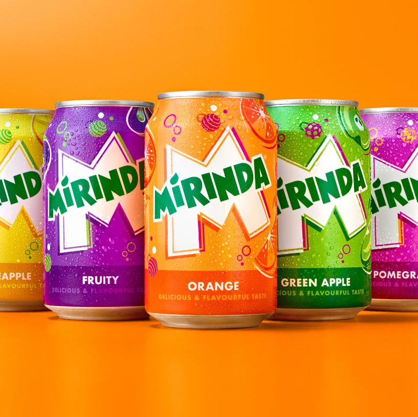 美年達(dá)飲料系列化包裝設(shè)計(jì)