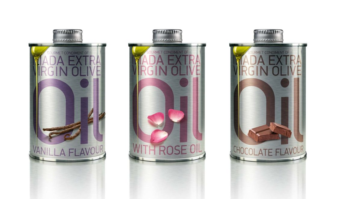 ILIADA特級初榨橄欖油包裝設(shè)計及白金系列金屬罐禮盒