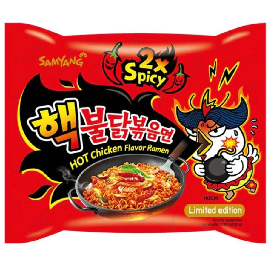 香辣方便面包裝設(shè)計(jì)