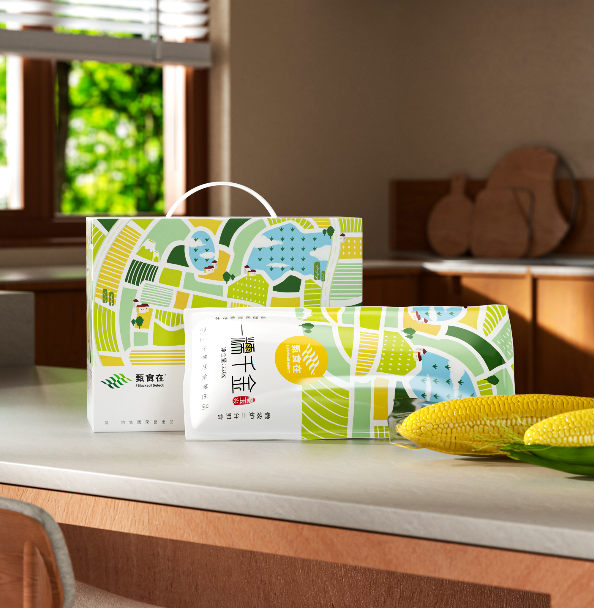 糯玉米包裝設(shè)計(jì)