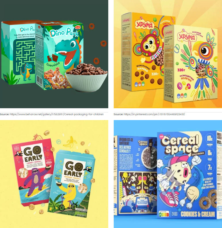 代餐谷物麥片包裝設(shè)計(jì)理念