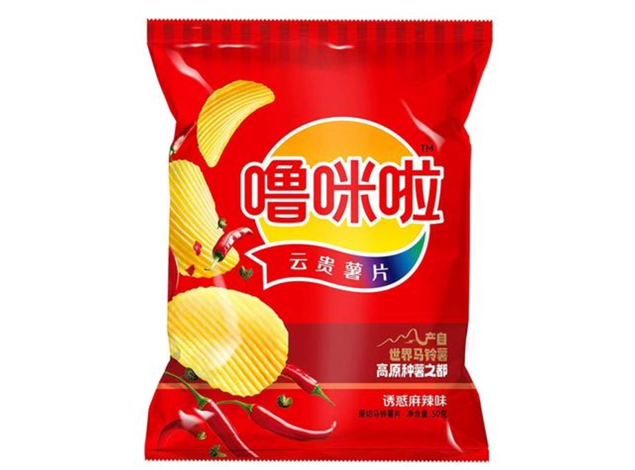 嚕咪啦云貴薯片包裝設計