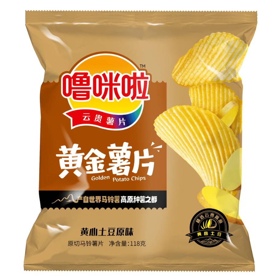 嚕咪啦薯片包裝設計