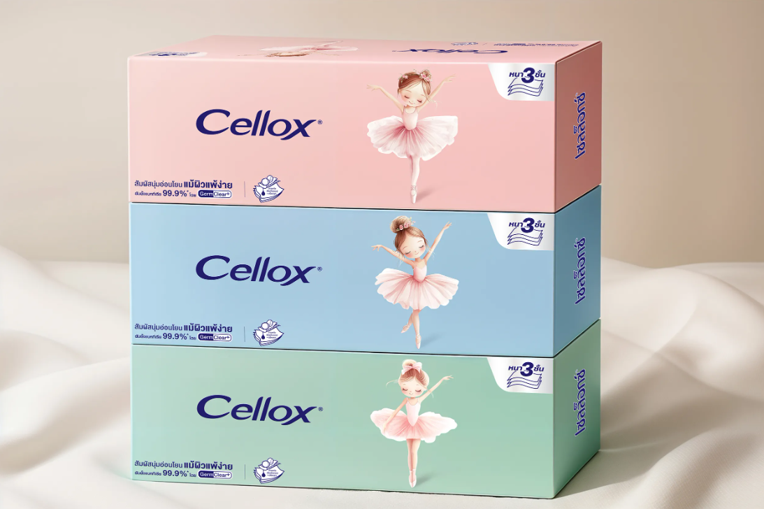 cellox紙巾包裝設(shè)計(jì)欣賞