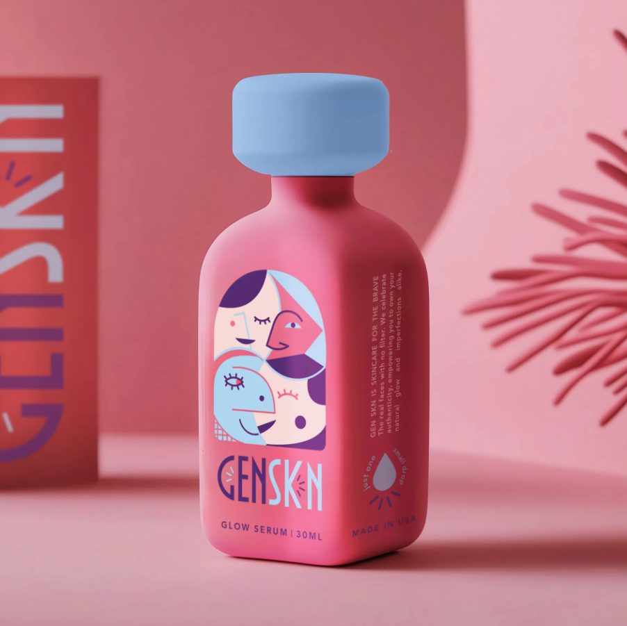 Studio Zak設(shè)計公司為GenSkn化妝品包裝設(shè)計欣賞