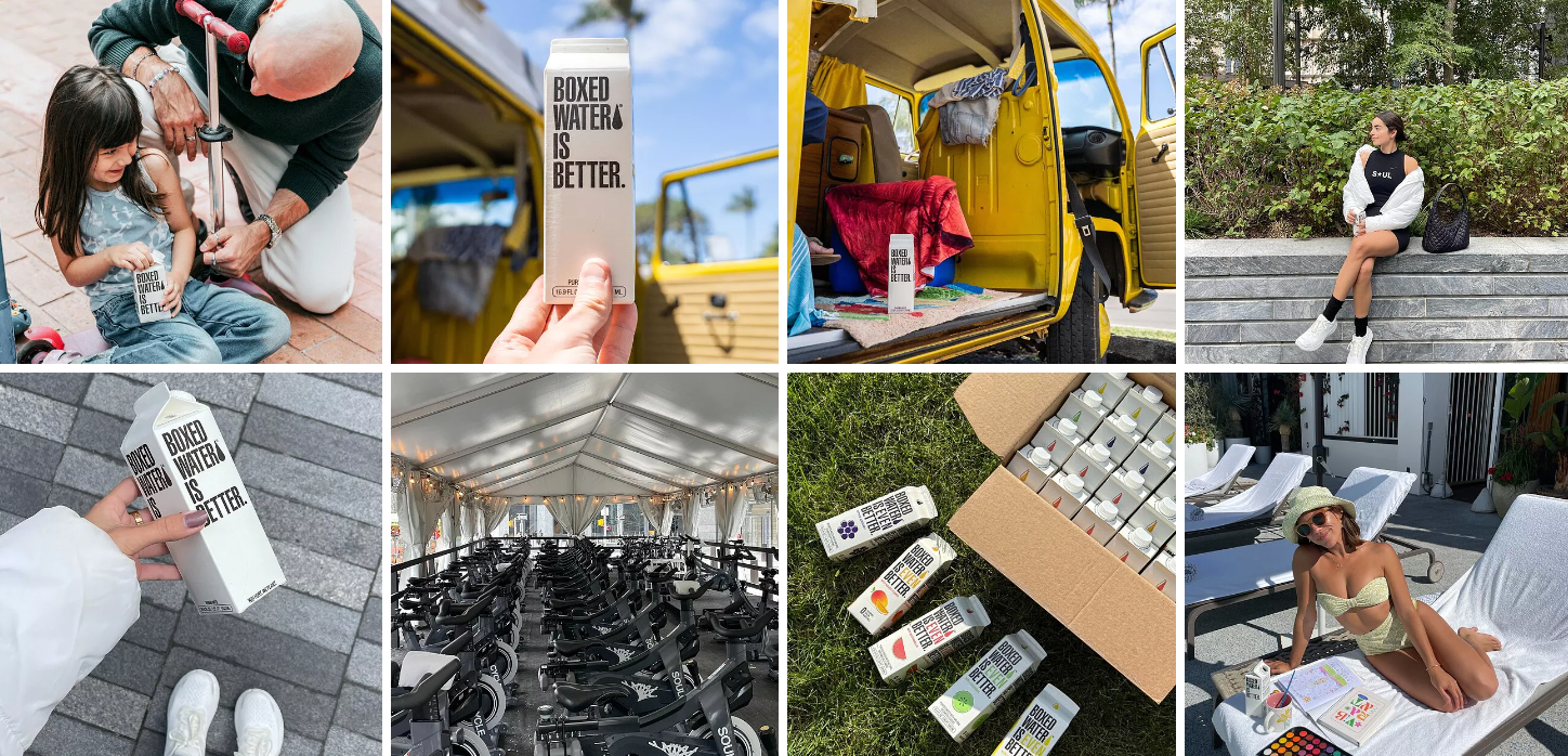 不一樣的飲用水包裝方式