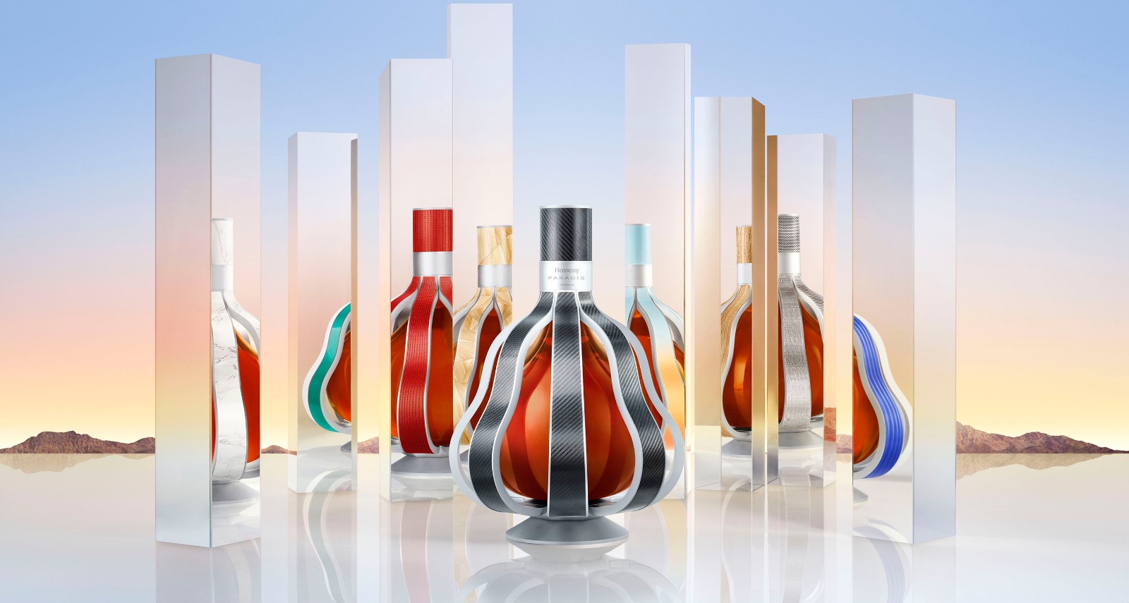 最大容量的玻璃酒瓶瓶裝軒尼詩(shī)百樂(lè)廷包裝設(shè)計(jì)欣賞