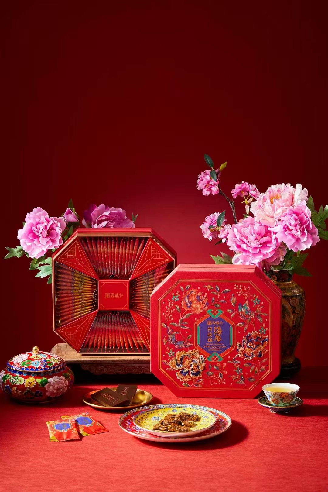 北京西林設(shè)計X海盛和海參阿膠糕禮盒包裝設(shè)計創(chuàng)新