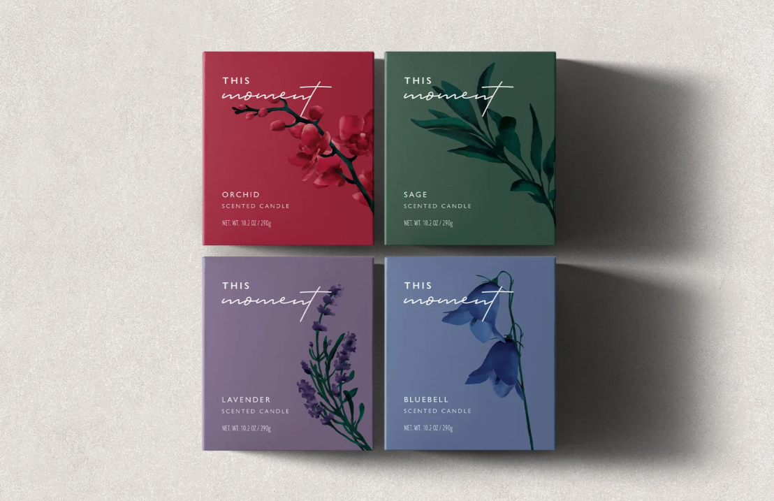 This Moment蠟燭香熏包裝設(shè)計(jì)