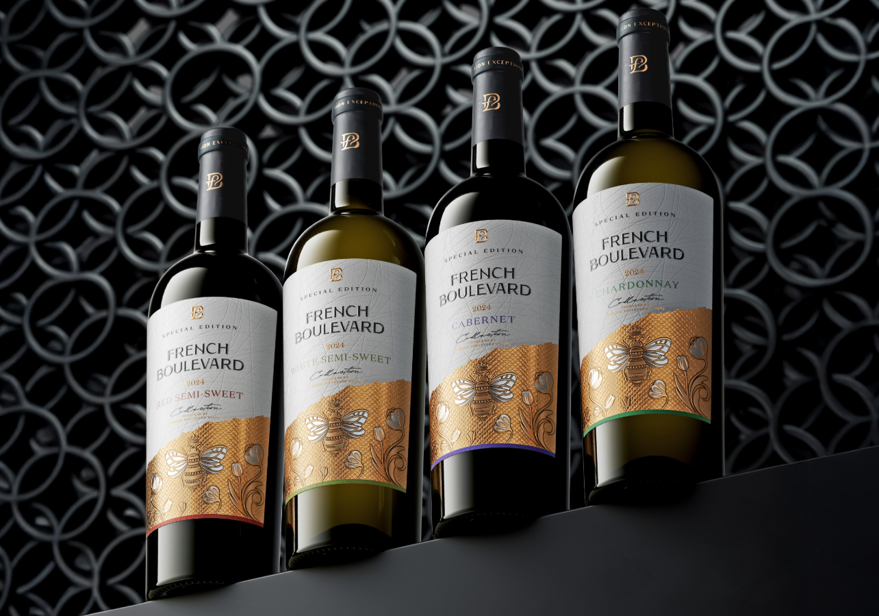 Reynolds和Reyner的法國(guó)大道“特別版”葡萄酒包裝設(shè)計(jì)欣賞