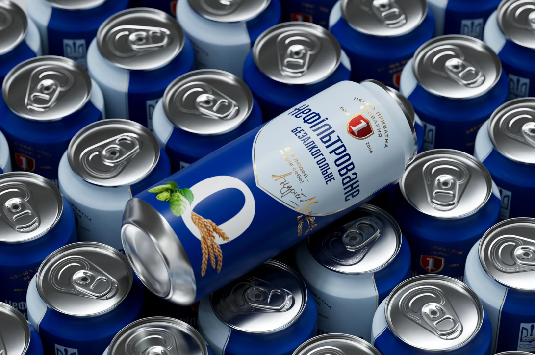 無醇淡啤酒包裝設(shè)計欣賞