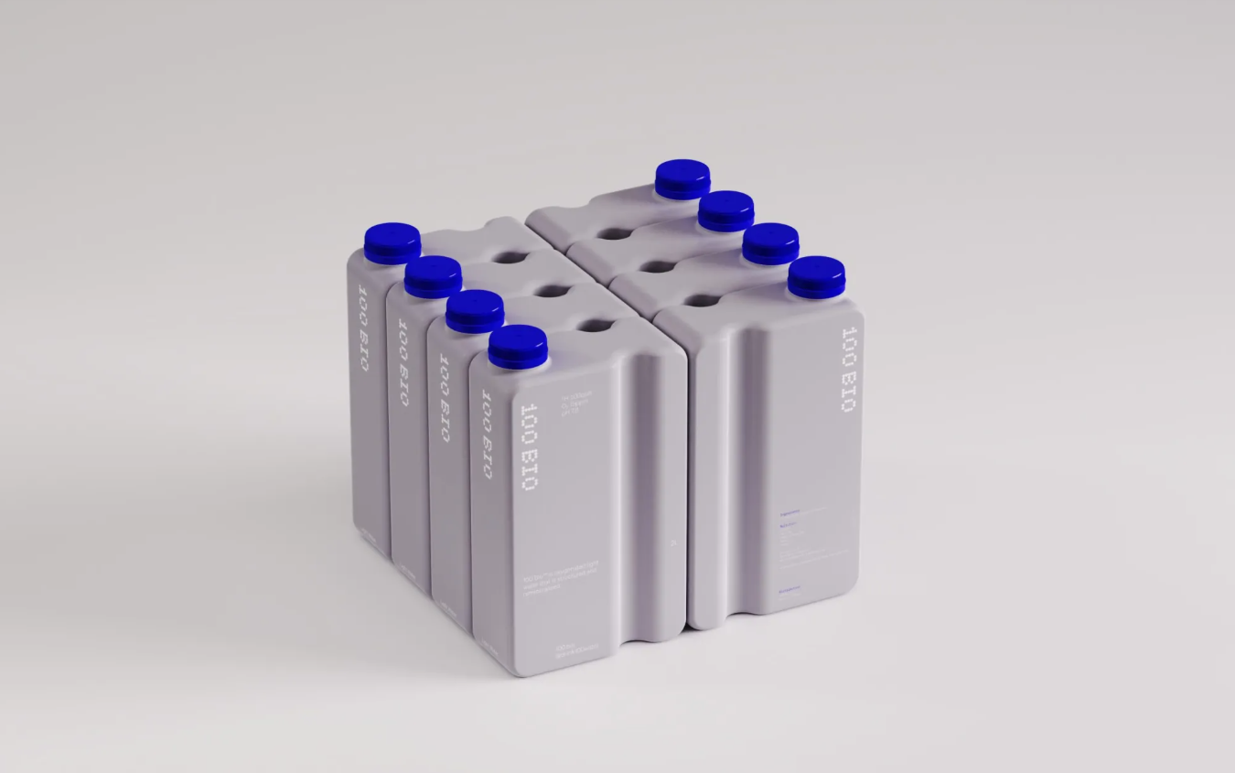 100 Bio水包裝設(shè)計(jì)：重新定義水的“健康燃料”角色 