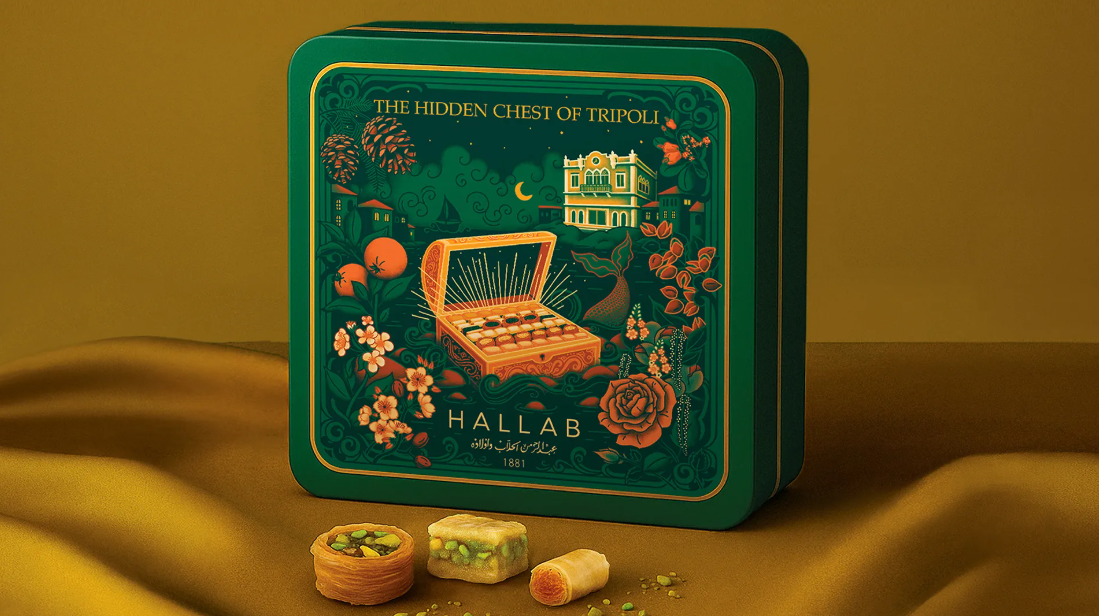 黎巴嫩百年甜品品牌包裝設(shè)計(jì)：文化與創(chuàng)意的交融
