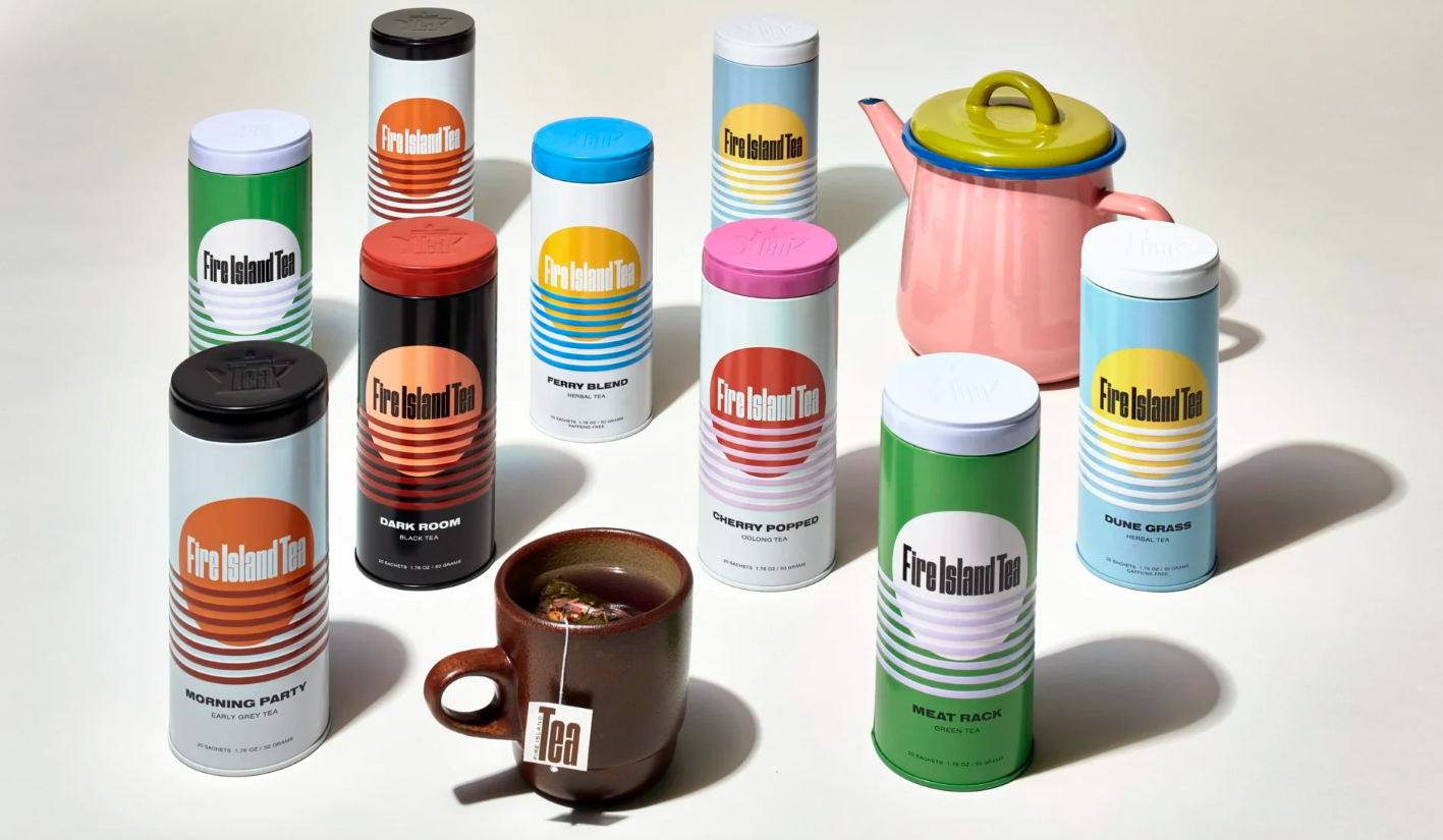 斯蒂芬·莫斯的火島茶包裝設(shè)計(jì)